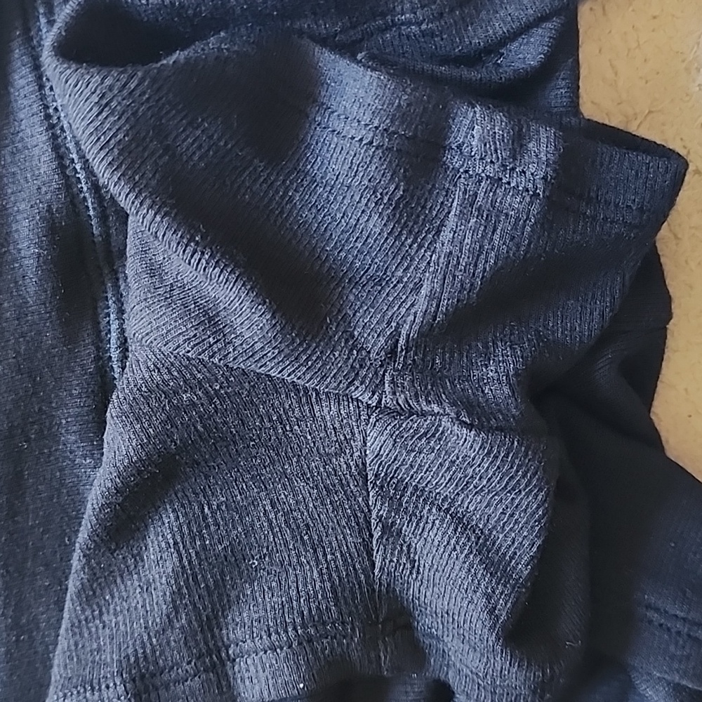 Athleta Well Rested Rib Sleep Short In Black NWT - Picture 3 of 5